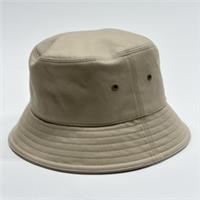 Burberry Logo Embroidered Cotton Bucket Hat Soft Fawn 8056855 L