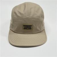 Burberry Logo Rubber Patch Baseball Cap Soft Fawn 8030209 M