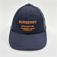 Burberry Horseferry Motif Baseball Cap Midnight Blue 8050062 S