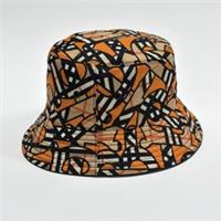Burberry Monogram Print Bucket Hat Orange 8056546 M