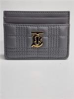 Burberry Quilted Lola Card Holder Grey 80613061