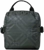 Burberry Jacquard Checked Cross Body Bag Green 80834361