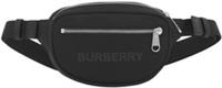 Burberry Logo Print Nylon Cannon Bum Bag Small Black 80528871
