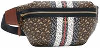 Burberry Medium Monogram Stripe E-canvas Bum Bag Brown 8017212