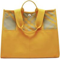 Burberry Shopper Tote Yellow/Beige 8075135