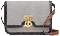 Burberry Tri-Tone TB small Crossbody Grey 8030666