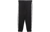 Burberry Logo-Tape Track Pants Black White 8040244 Size XS