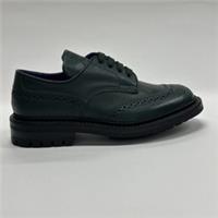 Burberry Tricker's Leather Devon Brogues Green 8075769 EU39 UK5