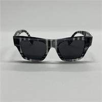 Burberry Sunglasses Ernest Square Frame Black White 40823051 / BE4360 399487