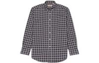 Burberry Small Scale Check Cotton Shirt Navy/White/Red 8003151 Size XL