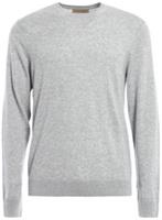 Burberry Cashmere Blend Crewneck Sweatshirt Grey 4020043 Size S