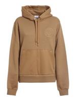 Burberry Logo Hooded Sweatshirt Beige 8047738 Size XS