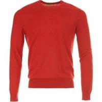 Burberry Vintage Check Elbow Patch Sweatshirt Red 4020042 Size XL