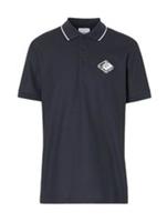 Burberry Logo Graphic Pique Polo Navy 8021835 Size L