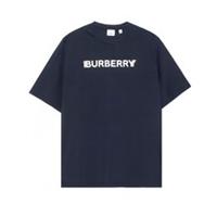 Burberry Logo Print T-shirt Blue 80687961 Size M