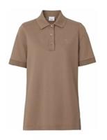 Burberry TB Monogram-Embroidered Polo shirt Brown 8049383 Size M