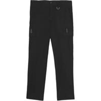 Burberry Cotton Gabardine Cargo Trousers Black 8047029 Size 46 / S