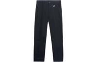 Burberry Cotton Gabardine Tailored Trousers Black 8048878 Size 44 / XS