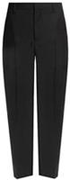 Burberry Mohair Pleat-Front Trousers Black 4567264 Size 50 / L