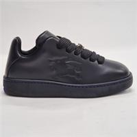 Burberry Leather Box Debossed Equestrian Knight Black 8095549 EU43 UK9