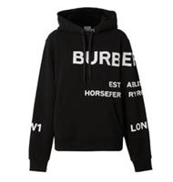 Burberry Horseferry Print Oversized Cotton Black 8040767 / 8080546 Size XL