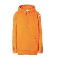 Burberry Reconstructed Panelled Hoodie Orange 4567590 Size M