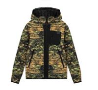 Burberry Down Graphic Printed Jacket Dark Fern Green 8042792 Size S