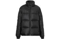 Burberry Logo Quilted Nylon Puffer Jacket Black Size 8064353