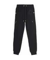 Burberry Logo Print Cotton Sweatpants Black 8048982 Size XL