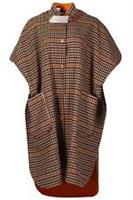 BURBERRY REVERSIBLE CHECKED WOOL CAPE XSMALL-SMALL - XS/S Regular