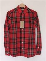 Burberry Check Shirt Red XS RRP £225 - XS Regular