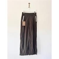 Burberry Mens Nylon Jogger Trousers W30 Wide Leg Dark Green Side Zip Technical - 30 Regular