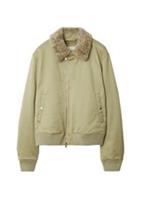 Burberry Shearling collar cotton bomber jacket XL RRP £2090 2075G - XL Regular