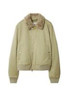 Burberry Shearling collar cotton bomber jacket XL RRP £2090 2075G - XL Regular