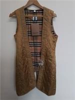 Liner Womens Burberry Chelsea Kensington Heritage Warmer Size 6 NWT // 4823