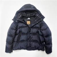 100% AUTHENTIC BURBERRY 2IN1 LEEDS XXL 2XL SIZE JACKET MENS PUFFER DOWN BLACK - 2XL Regular
