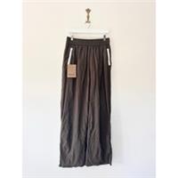 Burberry Mens Nylon Jogger Trousers W30 Wide Leg Dark Green Side Zip Technical - 30 Regular