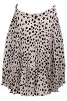 BURBERRY MULTI CREPE MINI SKIRT UK 8 - S Regular