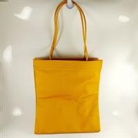 Burberry Fragrance Tote Bag, Mustard Colour, Double Handles, Inside Pocket