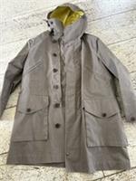 Burberry Brit Hooded Parka Jacket Elmstead Green Canvas Trench Mens XL BNWT - XL Regular