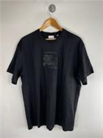 New Authentic Oversized Burberry Tristan Organic Cotton Jersey T-Shirt Size S