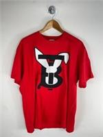 Burberry Agile LNY Red Crew Neck T-Shirt Size L RRP £390 - L Regular