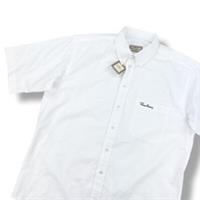 Thomas Burberry White Short Sleeve Shirt