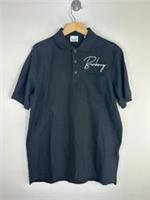 New Authentic Burberry M:MILLAR Black Polo - Large