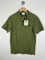 Burberry Polo Eddie TB - Olive - S - New and Authentic