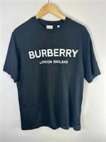 Burberry Organic Cotton Jersey T-Shirt Size M - Letchford - New & Authentic - M Regular