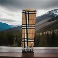 burberry cashmere scarf beige new House Check with tags