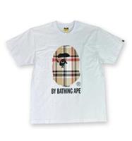 Bape X Burberry (A Bathing Ape) Tshirt Comfy Cotton Material Size Large Quality - L Regular