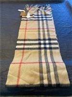 Genuine Burberry Scarf - New With Tags