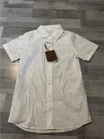 Burberry White Short Sleeve Shirt 12 Years